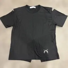 レア　roar guns Tシャツ トップス スワロフスキー　カット　ショルダーのサムネイル