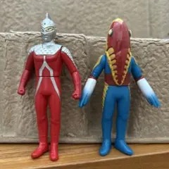 ウルトラセブン VS メトロン星人 ソフビ道其のニ ２体セット