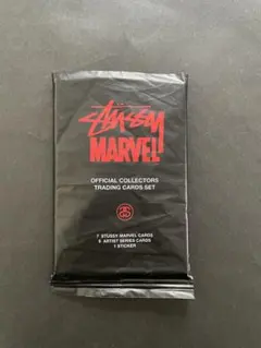 値下げ！【未開封】Stussy marvel コラボ トレーディングカード STUSSY×MARVELトレーディングカード未開封/マーベル