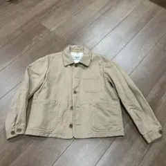 YAECA WRITEベージュ カバーオール　短丈のサムネイル