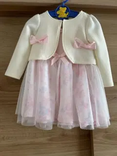 値下げ不可　ベビー服　セレモニーワンピースセット 90
