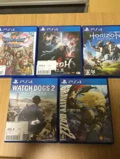 ps4 ゲーム５本セット