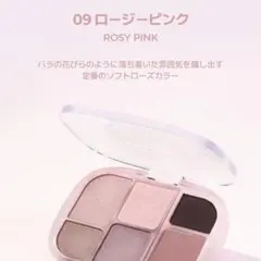 wakemakeノンスキップマルチパレット 09 ロージーピンク