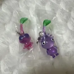 ピクミン めじるしチャーム 羽ピクミン 紫ピクミン