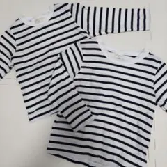 SIMPLE FREE ストライプ Tシャツ 90 100