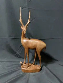 アフリカの騎獣人物像　アフリカンアート　木彫　彫刻　アンティーク　古美術　骨董 アフリカの騎獣人物像 アフリカンアート 木彫 彫刻 アンティーク