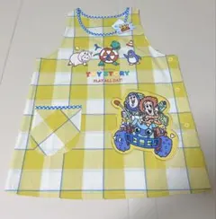 新品　トイ・ストーリー　ウッディー　バスライトイヤー　エプロン　保育士　3〜4L
