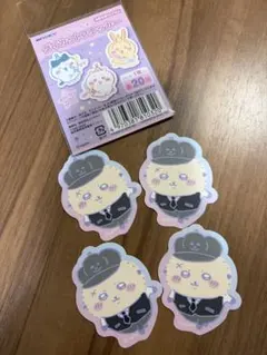 ちいかわダイカットステッカー　ラッコ　4枚セット