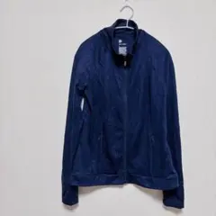 美品】all in motion ✨【M】ネイビー ジップアップジャージ