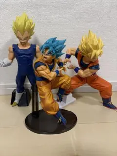 ドラゴンボール フィギュア 3体セット 悟空 ベジータ トランクス