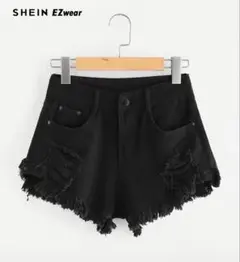 SHEINデニムショートパンツ