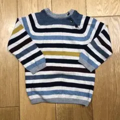 H&M ストライプ ニットセーター 92cm