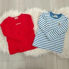 ミキハウス　長袖Tシャツ　100