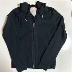Tommy Girl ブラック フルジップパーカー Sサイズ　フード