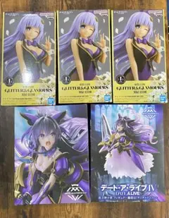 デート・ア・ライブ 夜刀神十香 AMP+ フィギュア　5個セット