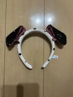 ディズニー 101匹わんちゃん カチューシャ スパンコール