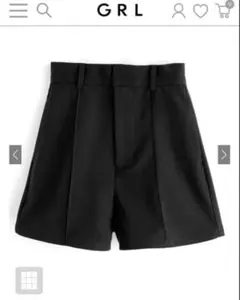 【新品】GRL ピンタックショートパンツ［gm649］