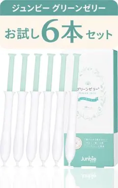 新品未開封】Junbie グリーンゼリー 6本入り ジュンビー - メルカリ