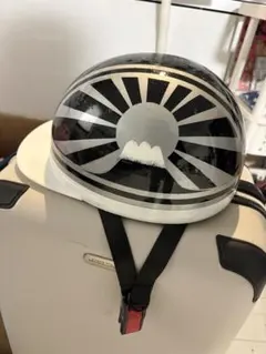 バイクヘルメット 日の出と富士山デザイン - メルカリ