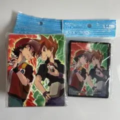 ポケモン レッド グリーン デッキケース デッキシールド セット