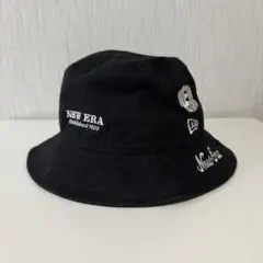 NEW ERA ニューエラ バケット01 アーカイブロゴ ハットブラック