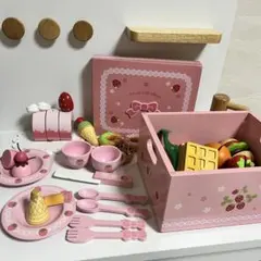 木製おままごとセット スイーツ付き