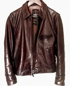 AERO LEATHER ホースハイド レザージャケット【38】木村拓哉着用 茶 AERO LEATHER ホースハイド レザージャケット【38】木村拓哉着用 茶