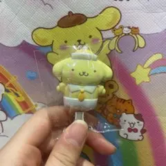 サンリオ　セーラーカラー　シークレット　前髪クリップ　　ポムポムプリン