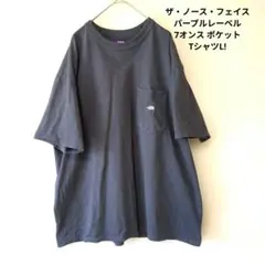 ザ・ノース・フェイスパープルレーベル7オンス ポケットTシャツL!のサムネイル