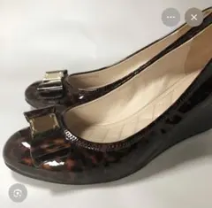 【新品】COLEHAAN コールハーン　ヒール　パンプス　エナメル　24.5㌢