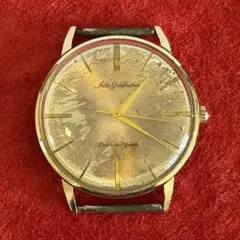 D*社様 セイコー　クラウン　ゴールドフェザー　ダイヤショック　ヴィンテージ　動 セイコー ゴールドフェザー 1960年製 Ref.J14060 18金無垢