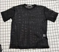 PAGEBOY メッシュトップス ブラックのサムネイル