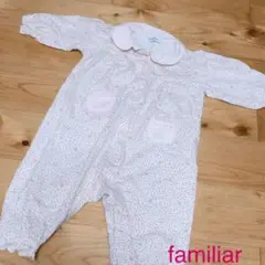 familiarロンパース70超美品ピンク