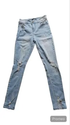 GORGE ライトブルースキニーデニム現品限り