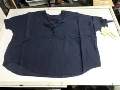 Aromates 綿100% 半袖刺繍入りトップス　Mサイズ　新品　★5994E