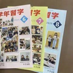 学年習字 2025年 6・7・8巻セット