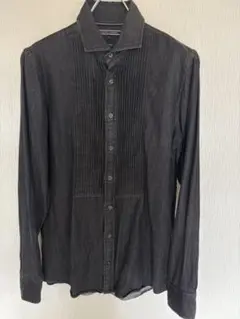 【希少】TOMMYHILFIGER ピンタックシャツ M size