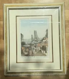 しょーしゃまんさま専用　織田義郎「Harbor Scope」銅版画＋手彩色 織田義郎「Harbor Scope」銅版画＋手彩色未開封‼️ - メルカリ