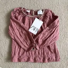 ZARA ピンク 長袖シャツ サイズ92
