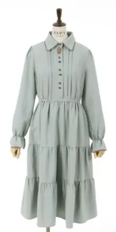 axes femme*メルティショコラ刺繍ワンピース