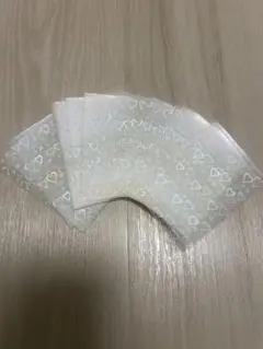 【新品未使用】フラッシュカードスリーブプロテクタークリアプロテクター　100枚