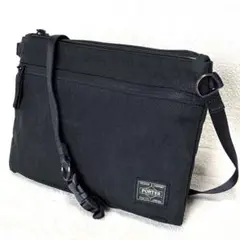 【美品】 PORTER HYBRID ポーター　ハイブリッド　サコッシュ 黒