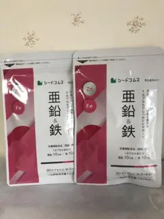 栄養機能食品　亜鉛＆鉄  2袋