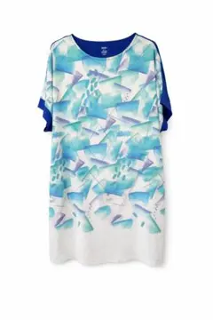 【美品】graniph　グラニフ　半袖　ワンピース　チュニック　レディース　F