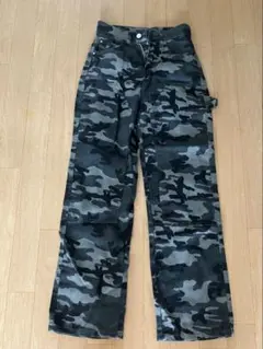 迷彩 ワークパンツ