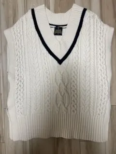 Spick&Span HAMILTON AMBSWOOD ケーブルニットベスト