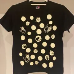 【まとめ・セット売り】半袖Tシャツ　ピチT 2点セット　水玉　ドット　猫のサムネイル