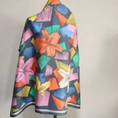 ジムトンプソン タイ シルクスカーフ　大判 手紡ぎ 天然素材 ビンテージ カレ