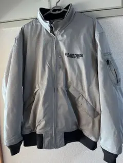 【中古】AVIREX ステンシルジャケット フライトジャケット 2XL
