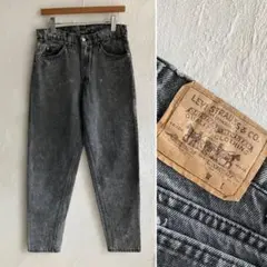 【希少】Levi's 550 USA製 ケミカルウォッシュデニム W32 L30 希少】Levi's 550 USA製 ケミカルウォッシュデニム W32 L30 - メルカリ